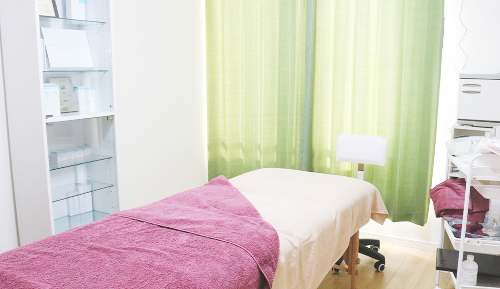 美容エステサロン「Neige」の施術ルーム